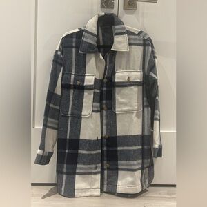 Banana Republic flannel jacket